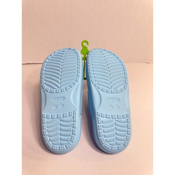 0158 Crocs Blue Classc Sandals-US 9 Womens - Picture 4 of 5